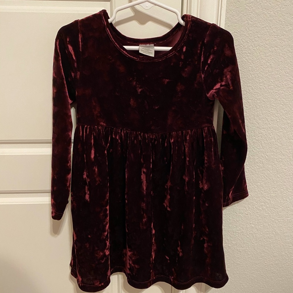 3T velvet dress